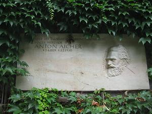 Salzburg - Mirabellgarten - Anton Aicher-Gedenktafel