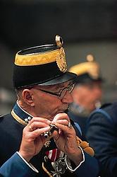Deutschmeister: Spieler der Piccoloflöte in der Deutschmeisteruniform., © Österreichwerbung, Weber, für AEIOU