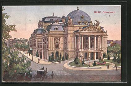Grazer Oper um 1906