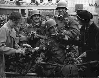 Blumen statt Widerstand Blumen statt Widerstand