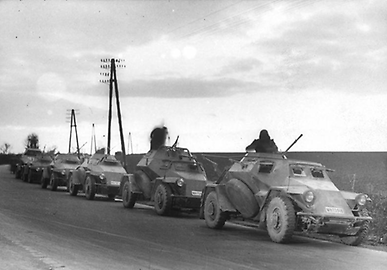 Deutsche Tanks im Morgengrauen Deutsche Tanks im Morgengrauen