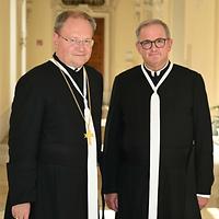 Propst Höslinger und Stiftsdechant Galban. (c) Stift Klosterneuburg Propst Höslinger und Stiftsdechant Galban. (c) Stift Klosterneuburg