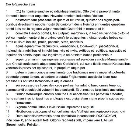 Lateinischer Text Lateinischer Text