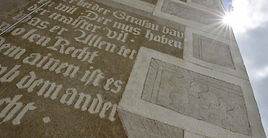 Detail Rathaus Zwettl Detail Rathaus Zwettl