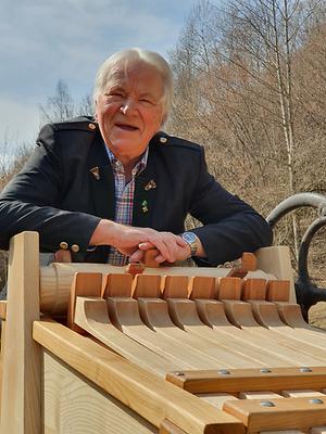 Franz Ederer und Turmratsche Franz Ederer und Turmratsche