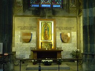 Votivaltar (mit Klick vergrößern!) © P. Diem Votivaltar (mit Klick vergrößern!) © P. Diem