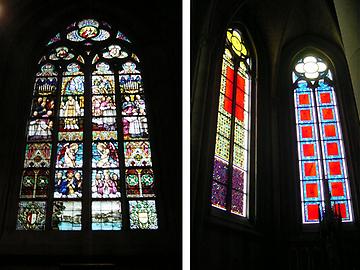 Linz, Neuer Dom, Glasfenster Linz, Neuer Dom, Glasfenster