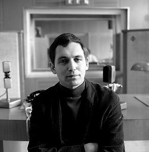 ORF Walter Richard Langer 1968 im Rundfunkstudio ORF Walter Richard Langer 1968 im Rundfunkstudio