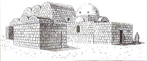 Rekonstruktion Wüstenschloß Hamamach-Scharach Rekonstruktion Wüstenschloß Hamamach-Scharach