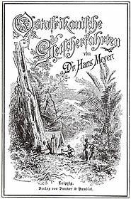 Titelblatt der 'Ostafrikanischen Gletscherfahrten' von H. Meyer Titelblatt der 'Ostafrikanischen Gletscherfahrten' von H. Meyer