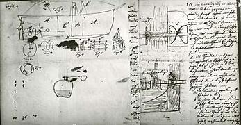 Eigenhändige Skizzen Ressels aus 1812\© Technisches Museum Wien Eigenhändige Skizzen Ressels aus 1812\© Technisches Museum Wien