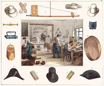 Beruf: Hutmacher Beruf: Hutmacher