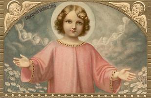 Weihnachtskarte, 19. Jahrhundert, © Helga Maria Wolf