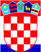 Das heutige Wappen Kroatiens Das heutige Wappen Kroatiens