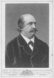 Eduard Hanslick, österreichischer Musikästhet und gefürchteter Musikkritiker - Foto: Wikimedia Commons - Gemeinfrei