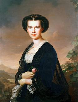 Kaiserin Elisabeth von Österreich, 1856 Kaiserin Elisabeth von Österreich, 1856
