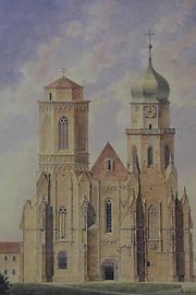 Ursprüngliches Aussehen der Klosterkirche Ursprüngliches Aussehen der Klosterkirche