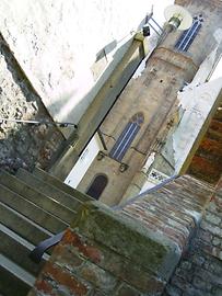 Stiege, Hundskehle, Detail der Klosterkirche Stiege, Hundskehle, Detail der Klosterkirche