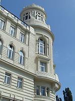 Foto: Doris Wolf, 2010; Polizeigebäude Rossauer Lände 5-9 / Berggasse 41-43 Foto: Doris Wolf, 2010; Polizeigebäude Rossauer Lände 5-9 / Berggasse 41-43