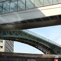 Foto: Doris Wolf, 2010; Skywalk Spittelau Foto: Doris Wolf, 2010; Skywalk Spittelau