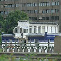 Foto: Doris Wolf, 2010; Kaiserbad-Schleuse am Donaukanal Foto: Doris Wolf, 2010; Kaiserbad-Schleuse am Donaukanal