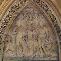 Foto: Doris Wolf, 2010; Votivkirche, Seitenportal Foto: Doris Wolf, 2010; Votivkirche, Seitenportal