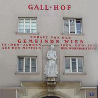 Foto: Doris Wolf, 2010; Gall-Hof , Heiligenstädter Straße 4 Foto: Doris Wolf, 2010; Gall-Hof , Heiligenstädter Straße 4