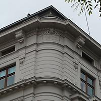 Foto: Doris Wolf, 2010; Liechtensteinstraße 135 / Rufgasse 9 Foto: Doris Wolf, 2010; Liechtensteinstraße 135 / Rufgasse 9