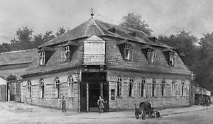 Foto: Doris Wolf, 2010; Ehem. Gasthaus 'Auge Gottes', Nussdorfer Straße 73-75; Slg. Alfred Wolf Foto: Doris Wolf, 2010; Ehem. Gasthaus 'Auge Gottes', Nussdorfer Straße 73-75; Slg. Alfred Wolf