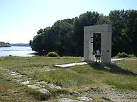 Mahnmal an der Marchmündung vor Theben © P. Diem Mahnmal an der Marchmündung vor Theben © P. Diem