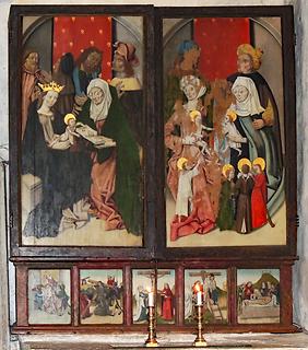 rechter Flügelaltar rechter Flügelaltar