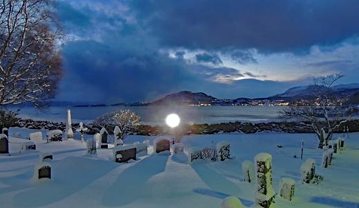 Friedhof um die Kirche Friedhof um die Kirche
