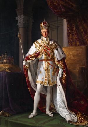 Kaiser Franz I. im Krönungsornat Kaiser Franz I. im Krönungsornat