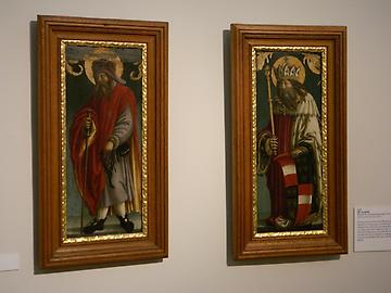 Albrecht Dürer: Die Schutzheiligen Österreichs Koloman und Leopold (1515) Albrecht Dürer: Die Schutzheiligen Österreichs Koloman und Leopold (1515)