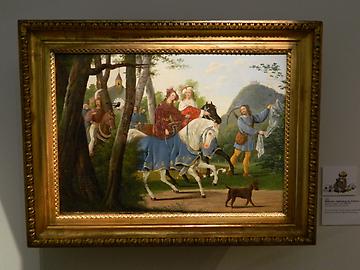 Auffindung des Schleiers - 'Vogel' (1840) Auffindung des Schleiers - 'Vogel' (1840)