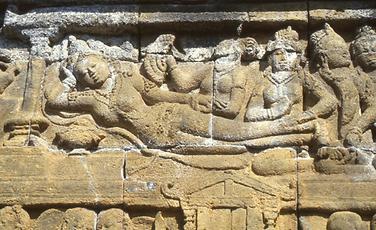 Collection of legends of Lalitavistara as relief Collection of legends of Lalitavistara as relief