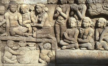 Collection of legends of Lalitavistara as relief Collection of legends of Lalitavistara as relief