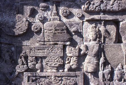Depiction of Stupa Depiction of Stupa
