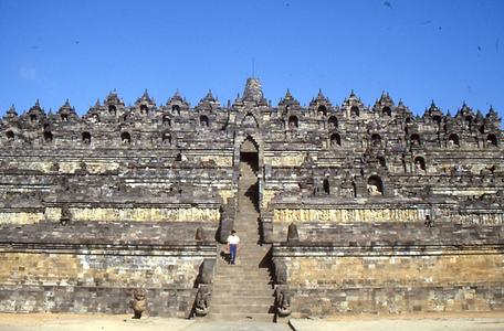 Borobudur terraces Borobudur terraces