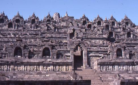 Borobudur terraces Borobudur terraces