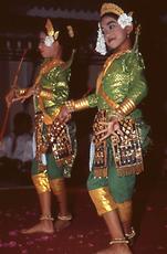 Depiction of Ramayana as dance drama Depiction of Ramayana as dance drama