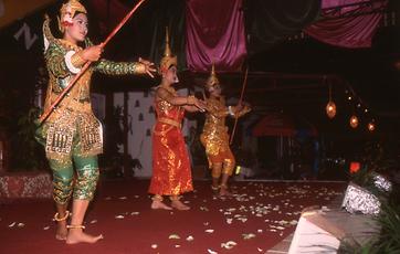 Depiction of Ramayana as dance drama Depiction of Ramayana as dance drama
