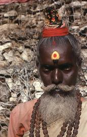 Far from the South of India this Sadhu came to Dakshinkali Far from the South of India this Sadhu came to Dakshinkali