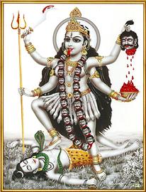 Depiction of Kali Depiction of Kali