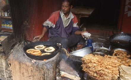 Cooking is done by men, only Cooking is done by men, only