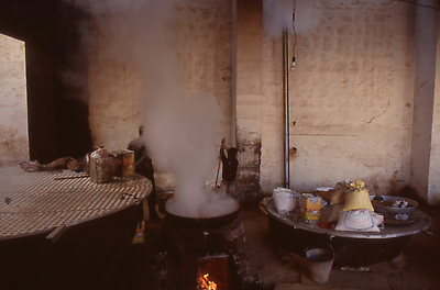 Kitchen in the Temple of Karni Devi Kitchen in the Temple of Karni Devi