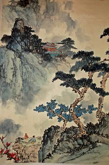 ideal mountain scenery ideal mountain scenery