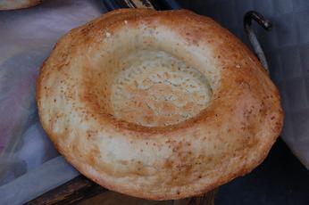 Decorated flatbread Decorated flatbread