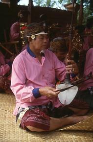 Musician of a Gamelan orchestra Musician of a Gamelan orchestra