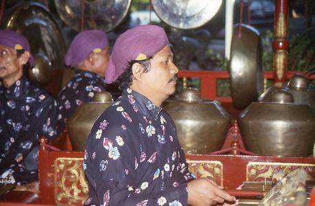 Musician of a Gamelan orchestra Musician of a Gamelan orchestra